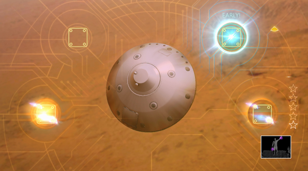 Mars Rover Landing Video Game Screenshot #8