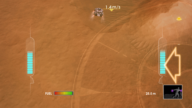 Mars Rover Landing Video Game Screenshot #10
