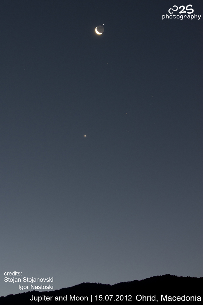 Jupiter Occultation of July 15, 2012 Seen in Macedonia