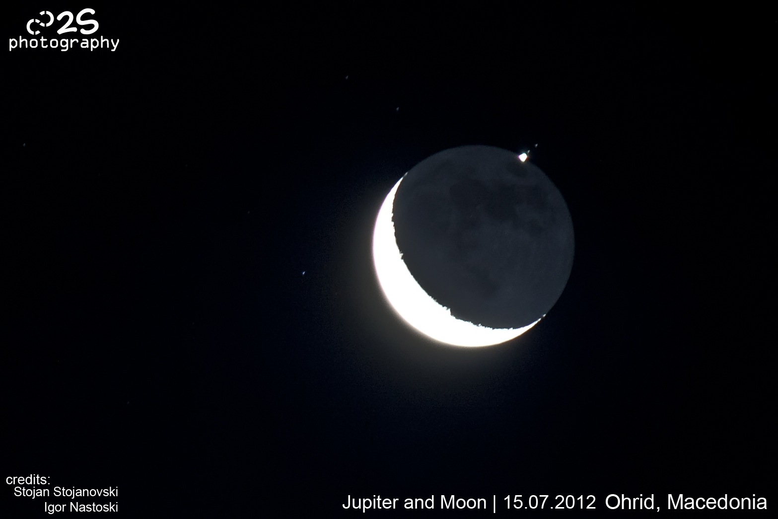 Jupiter Occultation of July 15, 2012 Seen in Macedonia