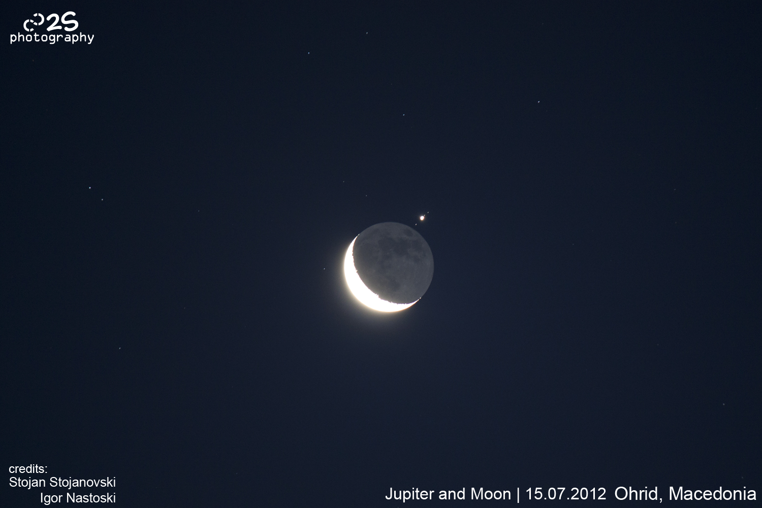 Jupiter Occultation of July 15, 2012 Seen in Macedonia
