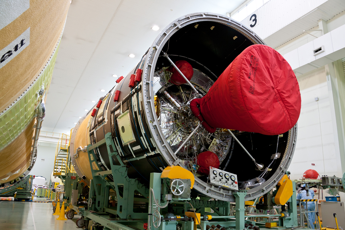 H-II B Rocket Third Unit