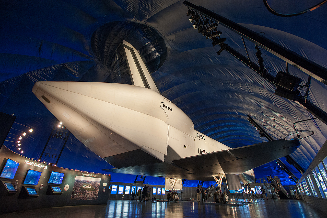 Shuttle Enterprise on Display in NYC
