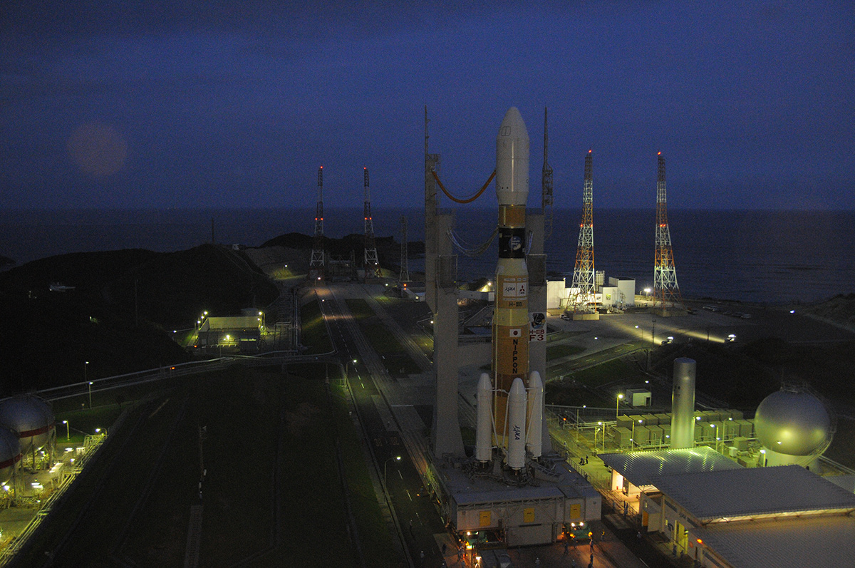 Japan Moves HTV-3 to Launch Pad
