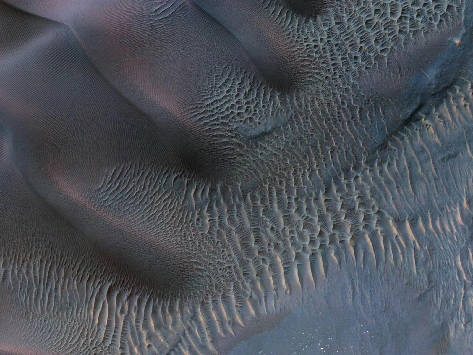 Dunes in Noachis Terra Region of Mars