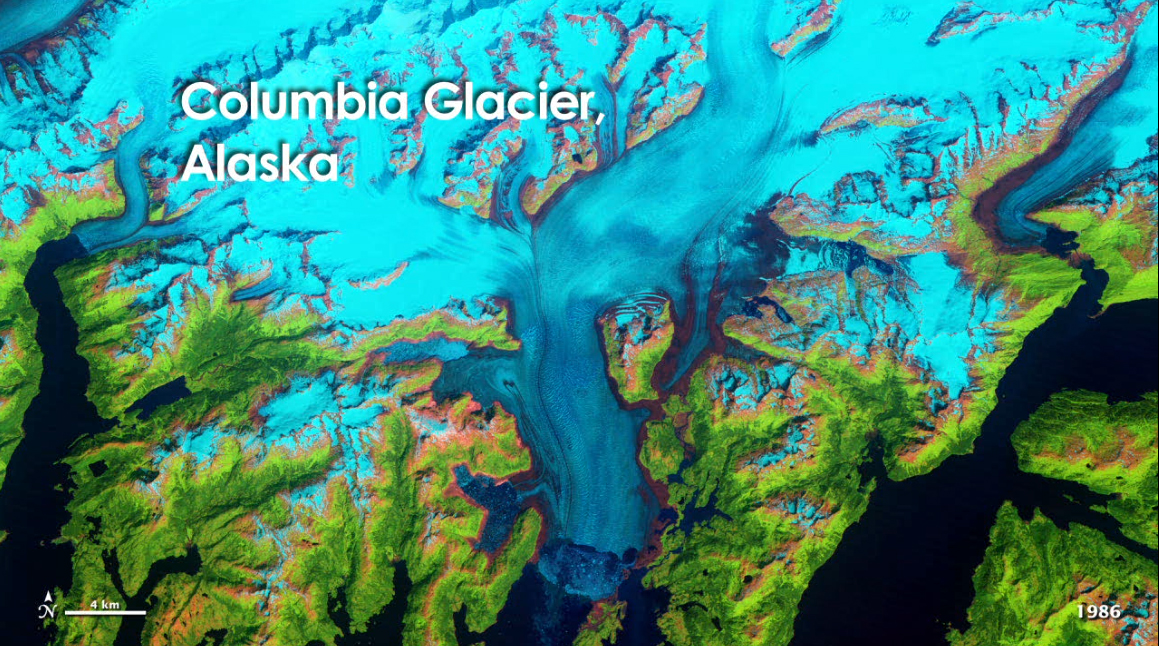 Columbia Glacier Retreat