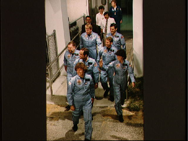 STS-41G Crew Photo