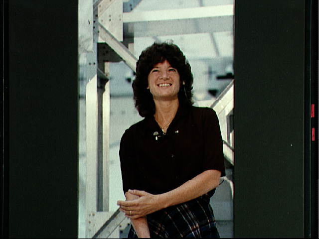 Sally Ride Answers Questions About STS-7 Mission