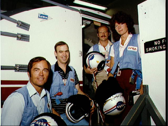 STS-7 Crew During Training