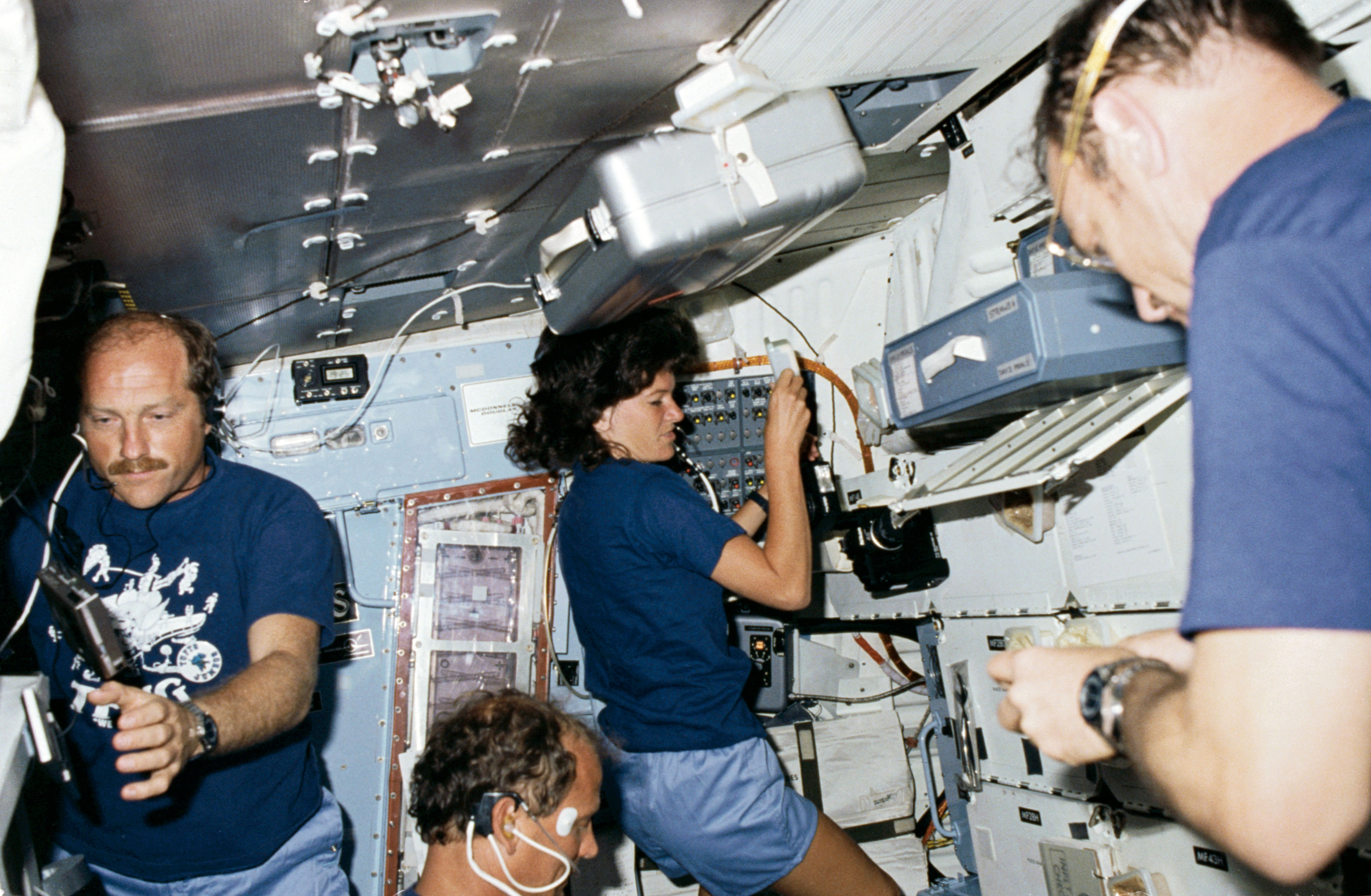 Onboard the Challenger