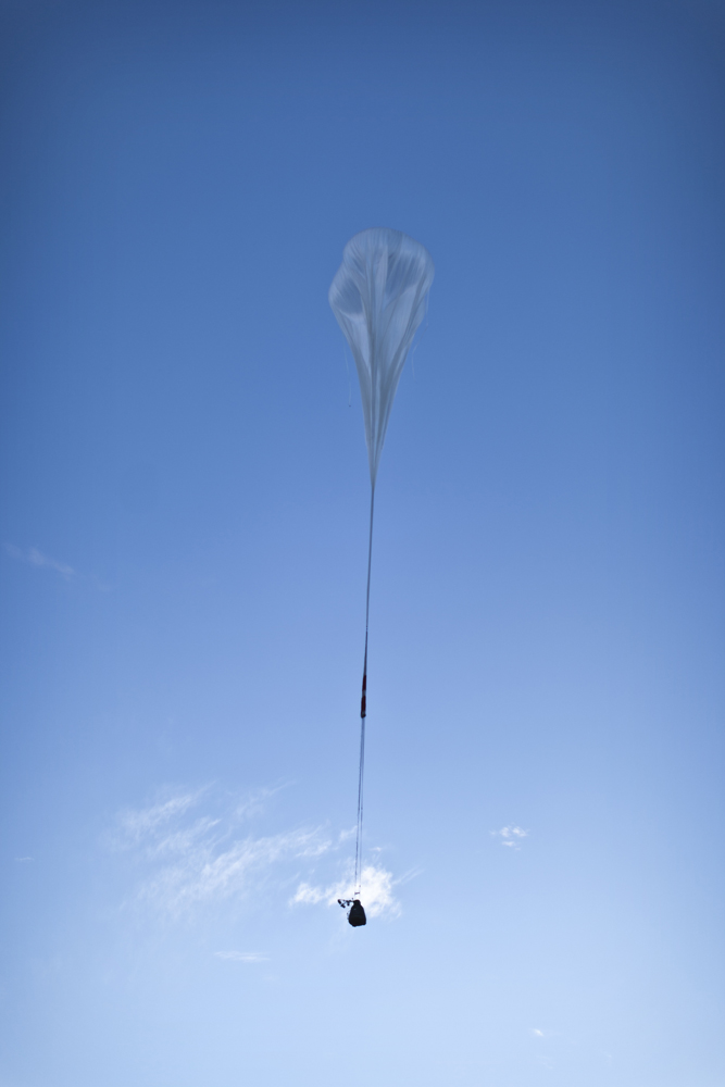 Red Bull Stratos Manned Flight Test