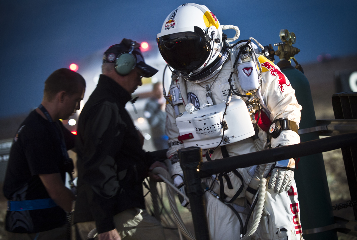 Baumgartner Pre-Jump
