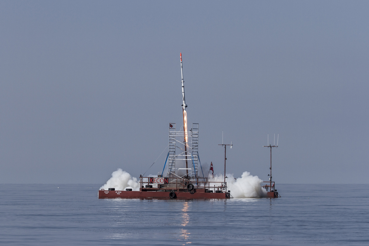 Danish Space Travel Team Launches Private Rocket Test