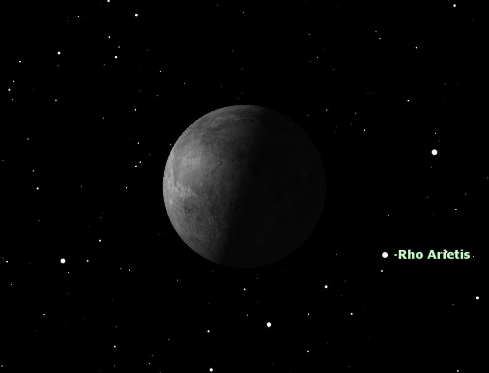 August 2012 Last Quarter Moon