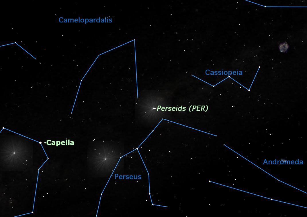 Perseid Meteor Shower Peaks