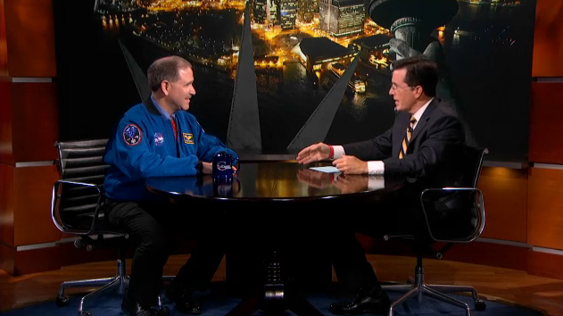 Stephen Colbert on Mars Rover Landing