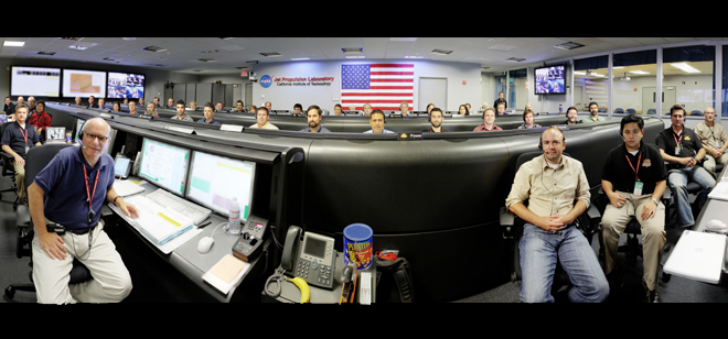 Mars Rover Curiosity: JPL Mission Control
