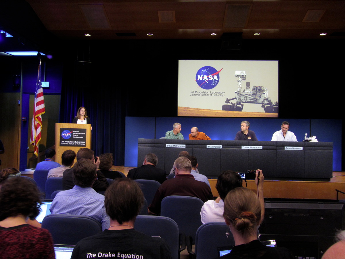 Pre-Landing Press Conference