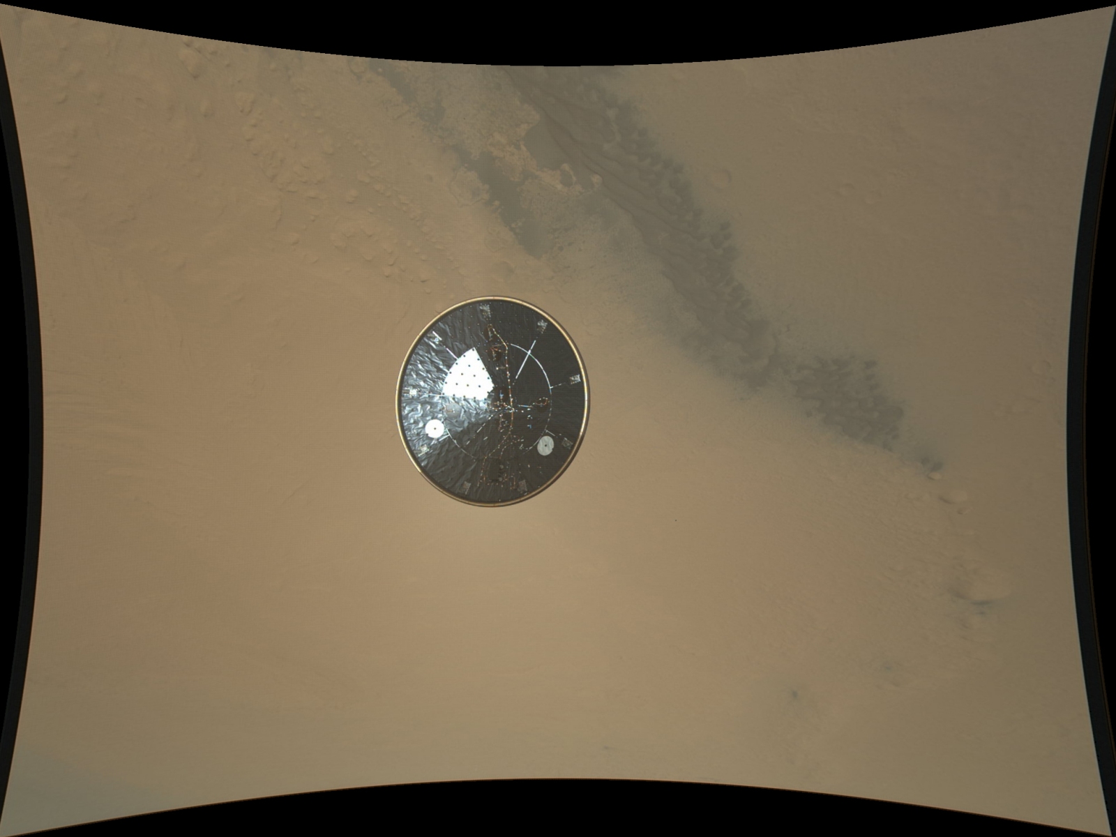 Curiosity's Heat Shield in Detail