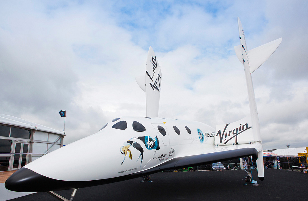Virgin Galactic Full Size SpaceShipTwo Replica