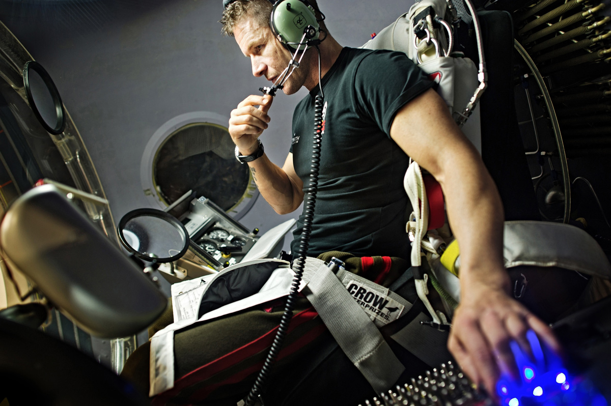 Baumgartner During Egress Training