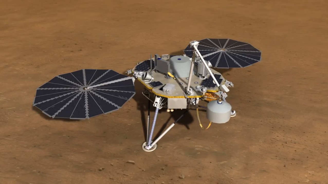 InSight Mars Lander Lowers Seismic Sensor