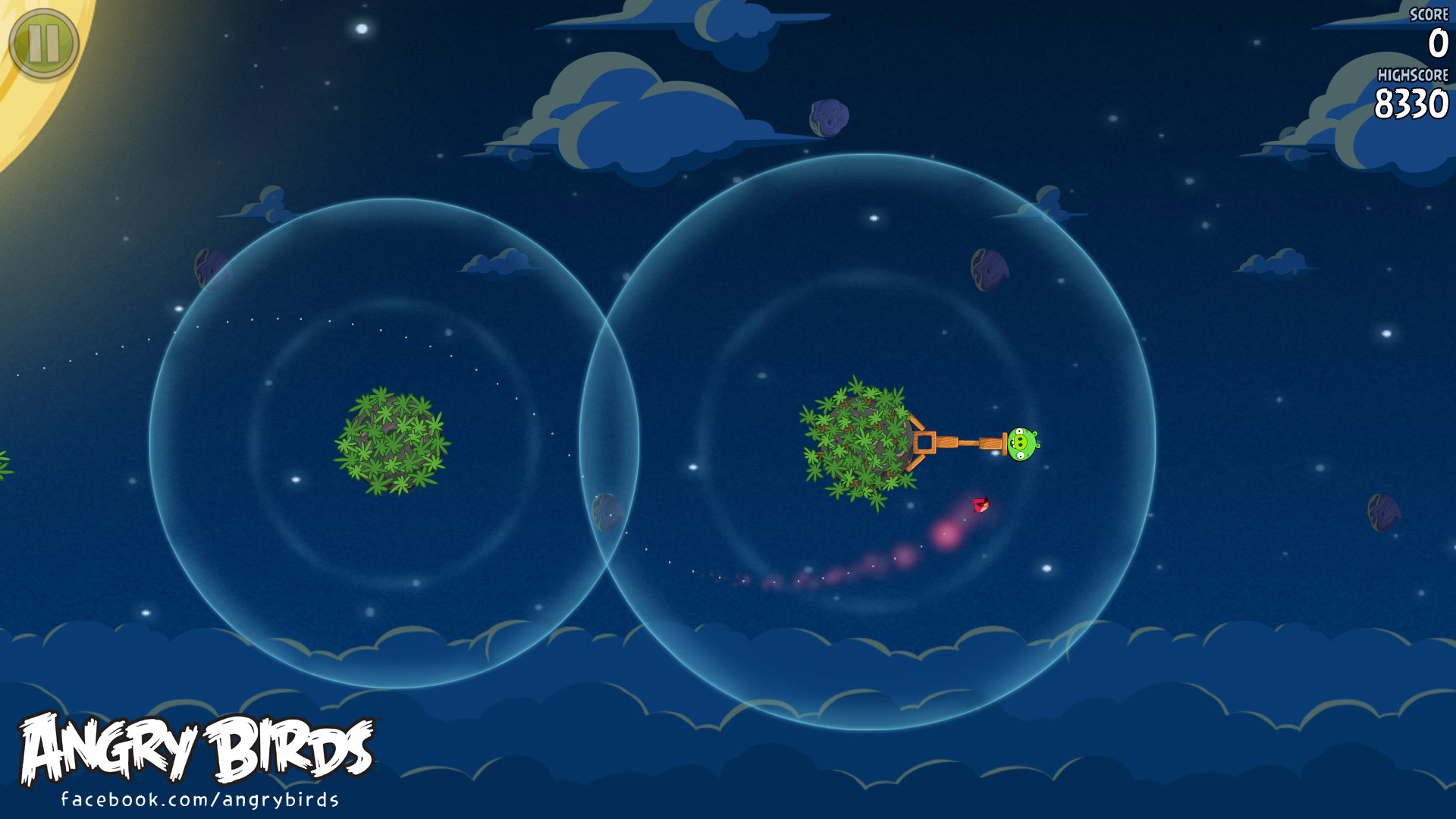 Angry Birds Space Gameplay