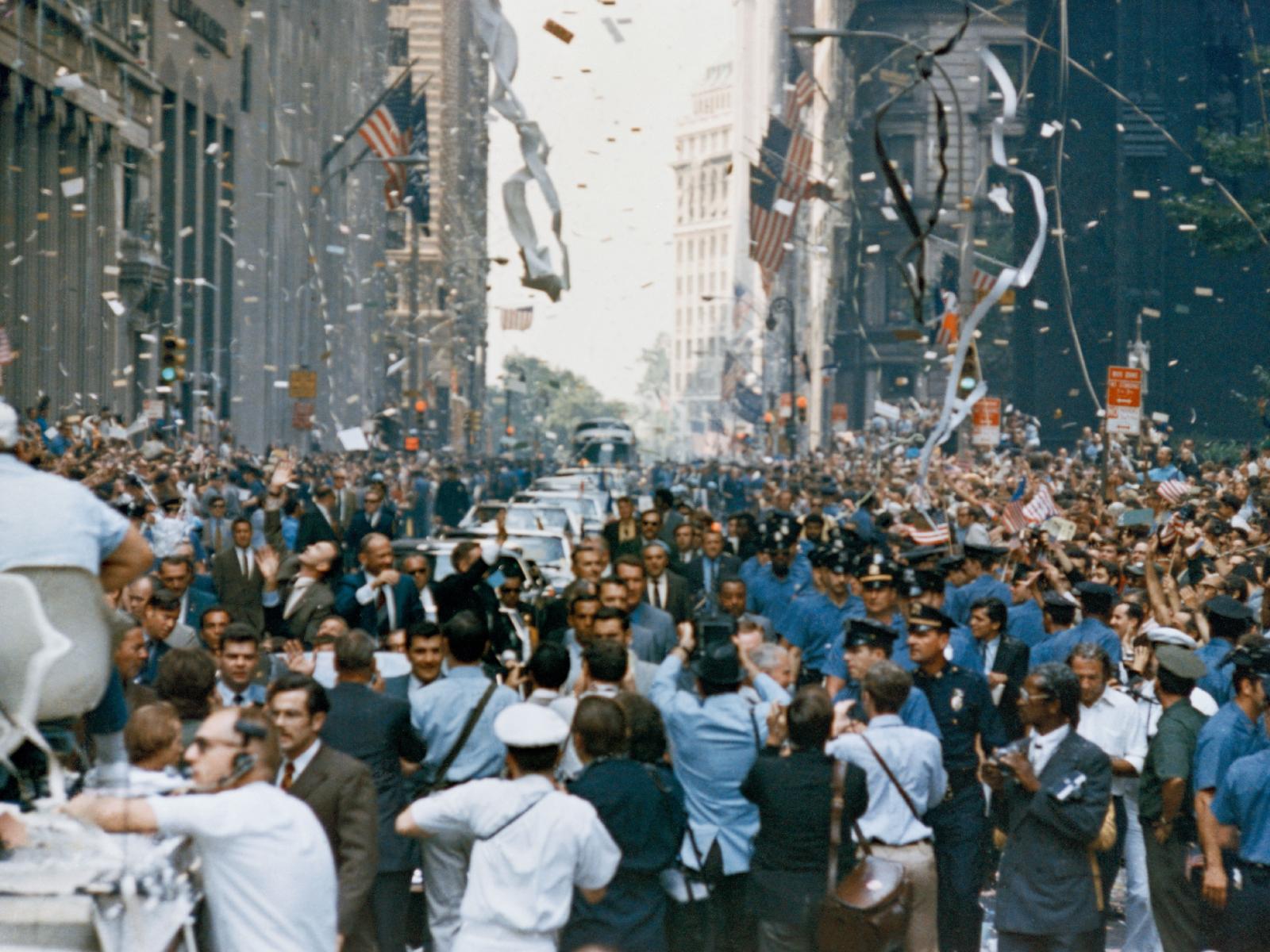 NYC Parade for Apollo 11 Moon Landing Crew