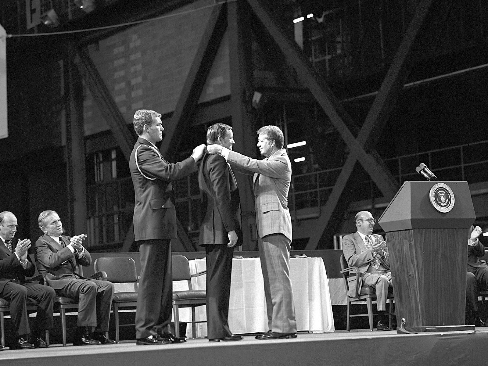 Neil Armstrong Receives Space Medal of Honor