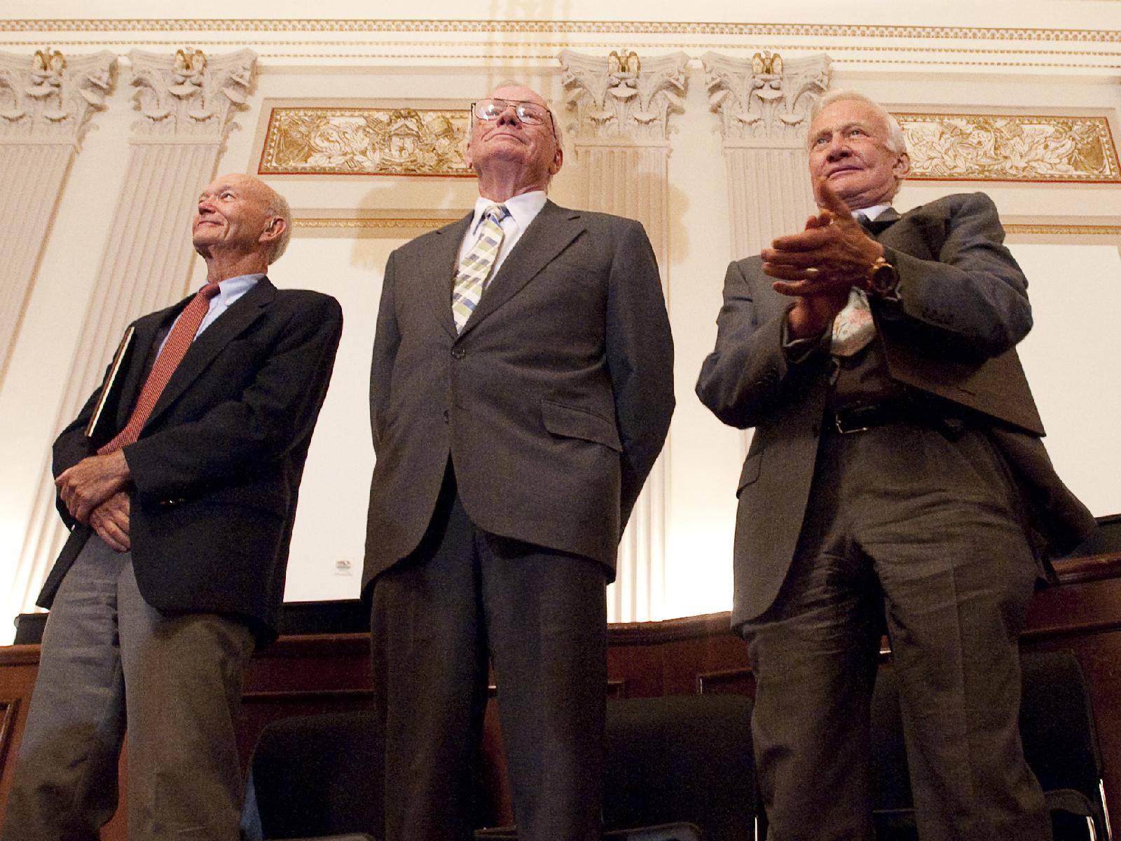 Apollo 11 Crew in the House