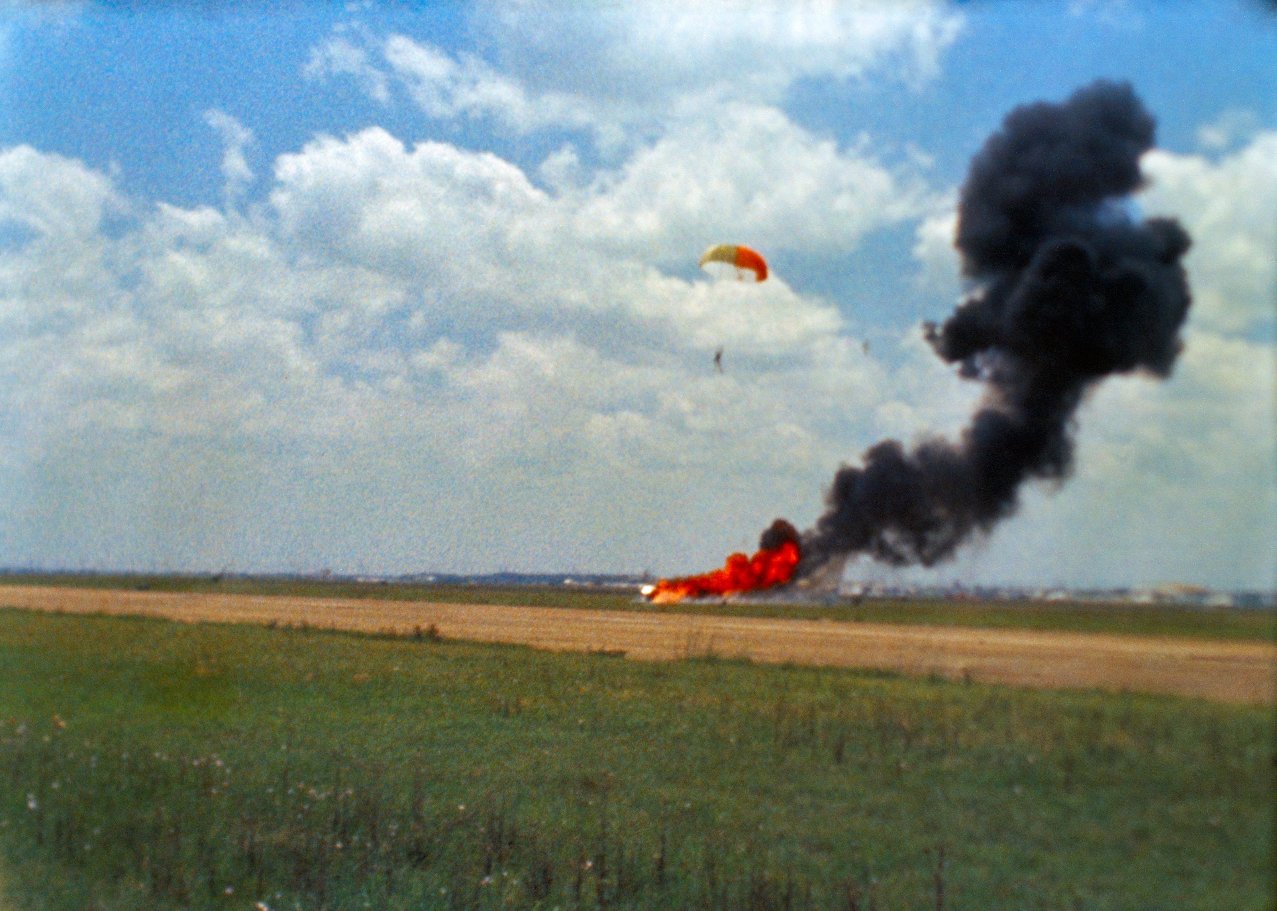 Neil Armstrong Escapes Lander Crash