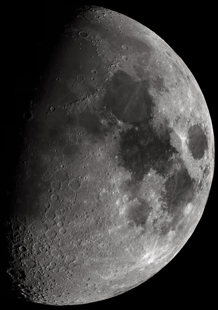 116-Megapixel Moon Mosaic by David Campbell