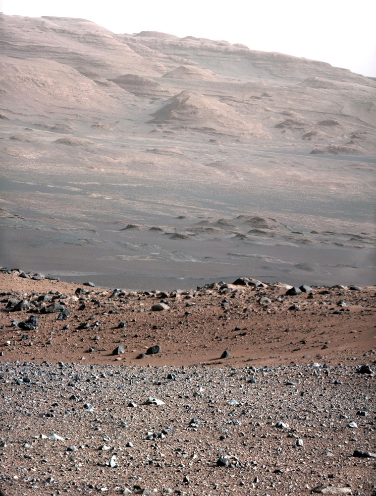 Focusing Curiosity Rover's 100-Millimeter Mastcam (Adjusted Color)