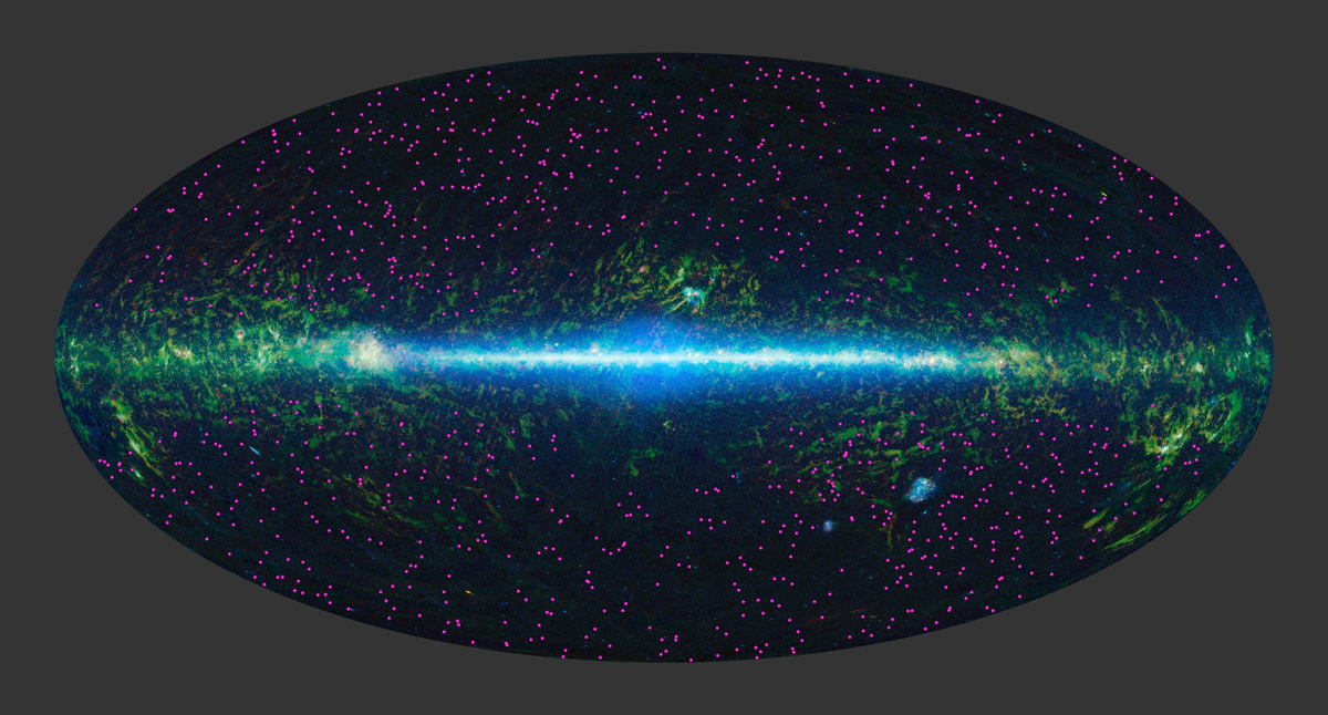 Galaxies Burn Bright Like High-Wattage 'Light Bulbs'