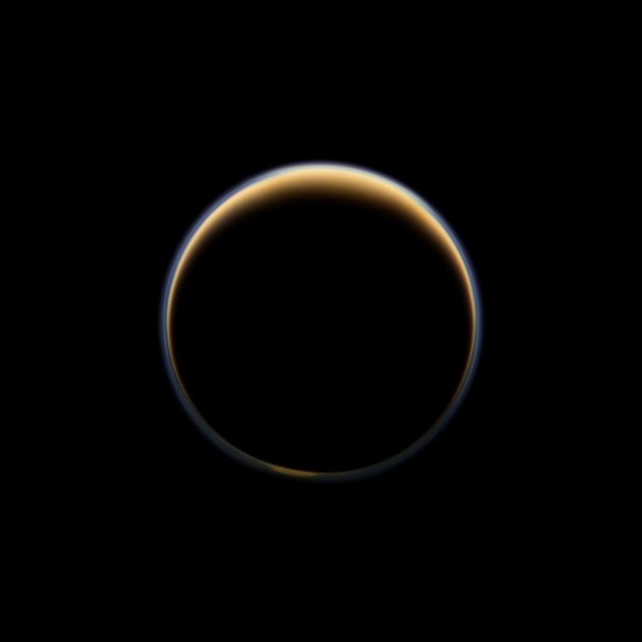 A Ring of Color Around Titan