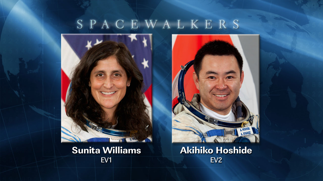 Spacewalkers for Expedition 33 Excursion