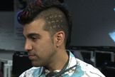 Bobak Ferdowski, a flight controller for NASA's Curiosity Mars rover, recently updated his famous mohawk hairdo to include the Morse Code letters for "JPL" in homage to NASA's Jet Propulsion Laboratory in California, where he works. These Morse Code symbols are also emblazoned on the Curiosity rover's wheels to help researchers track the rover's speed by the indentations it leaves in Martian dirt.