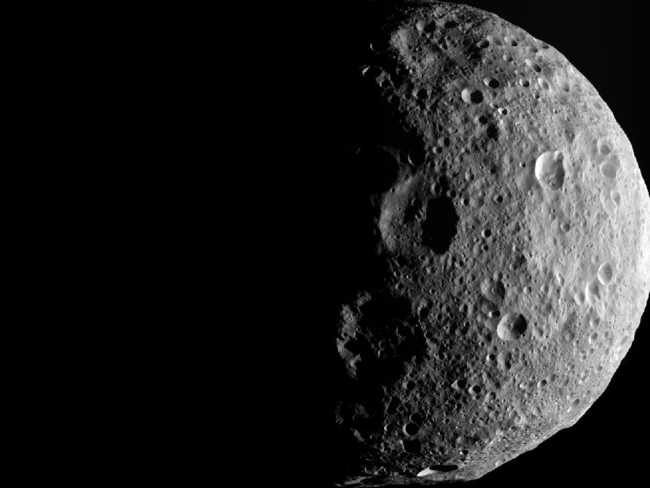 Shadows on Vesta