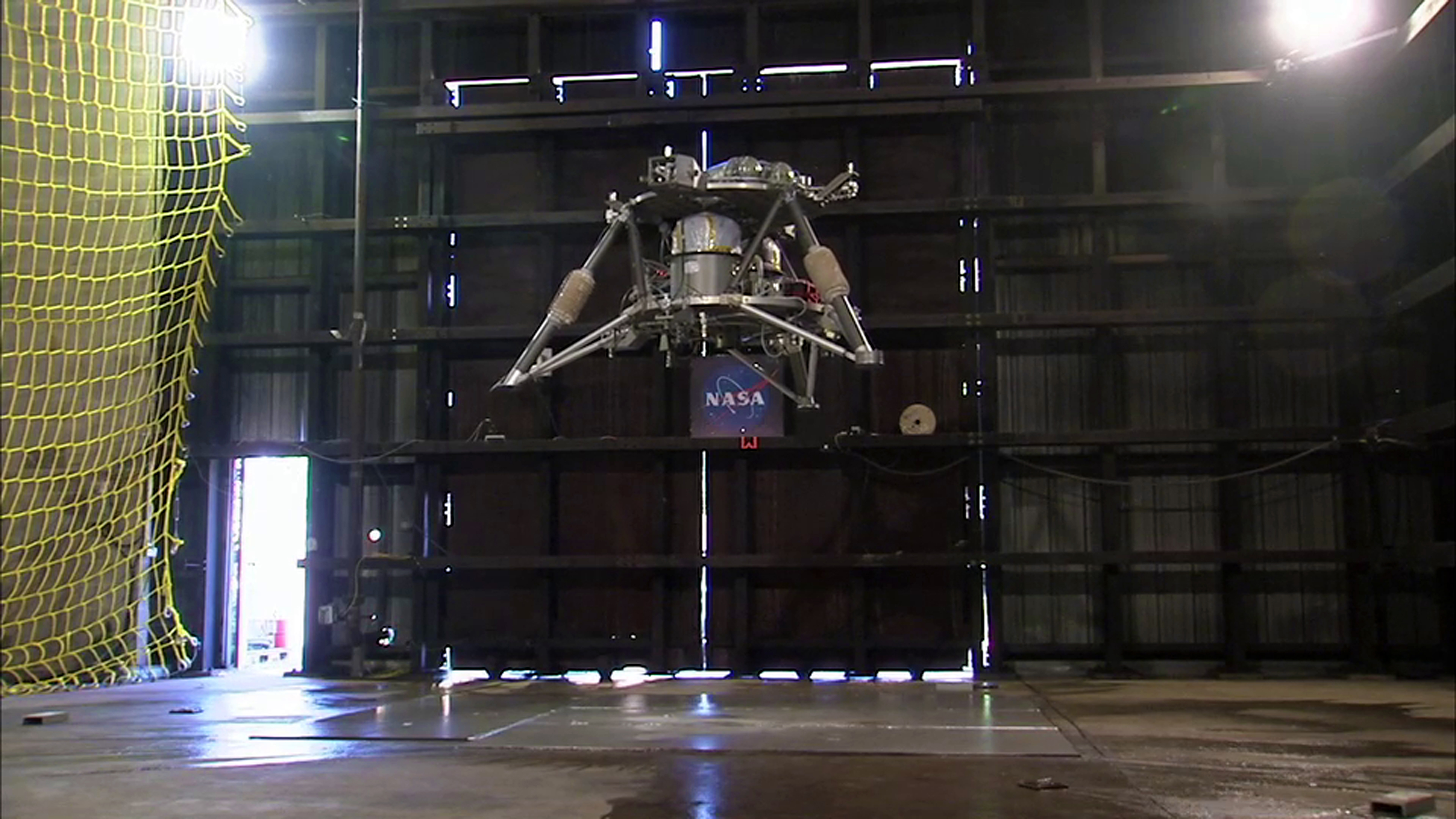 Mighty Eagle Lander Prototype During Test