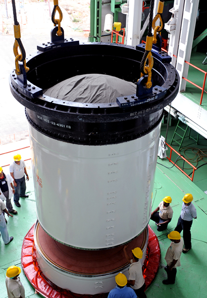 India's 100th Space Rocket Construction