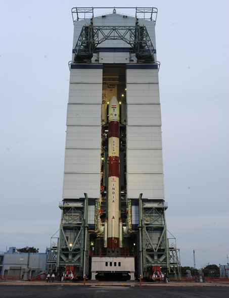 India's 100th Rocket Ready
