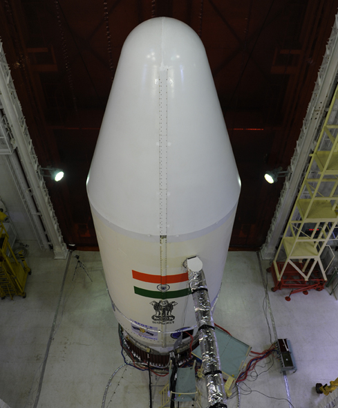 Nose Cone for India's 100th Rocket Launch