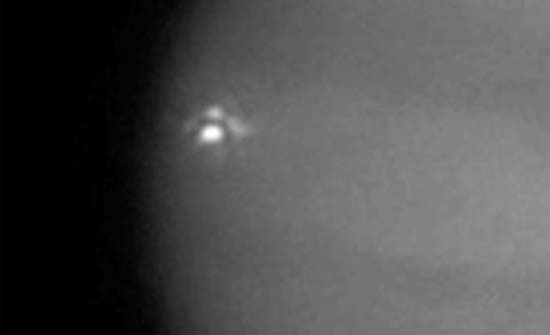 Explosion on Jupiter by George Hall: Close-Up
