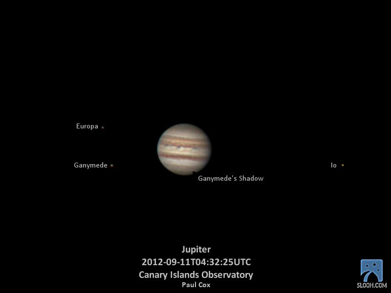 Jupiter After 2012 Impact: Slooh