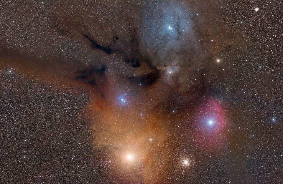 Spectacular Nebula Shines Bright in Night Sky Photo