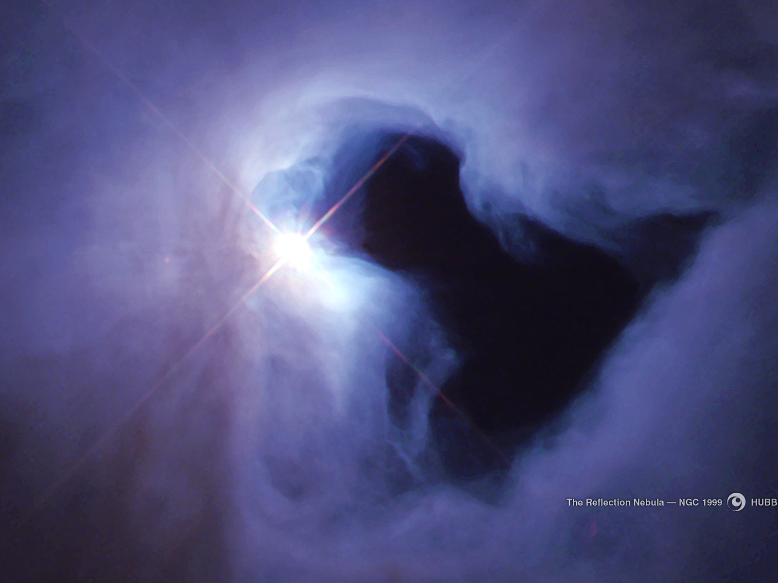 Reflection Nebula NGC 1999 in the Constellation Orion