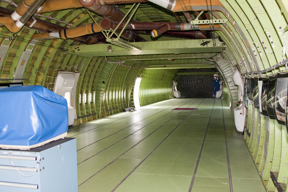 Shuttle Carrier Aircraft Aft Section
