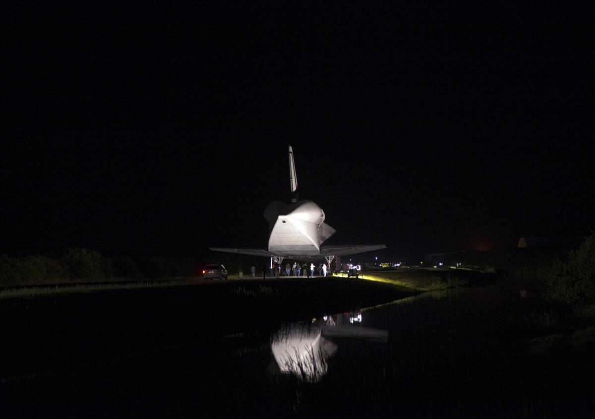 Endeavour and Night Reflection