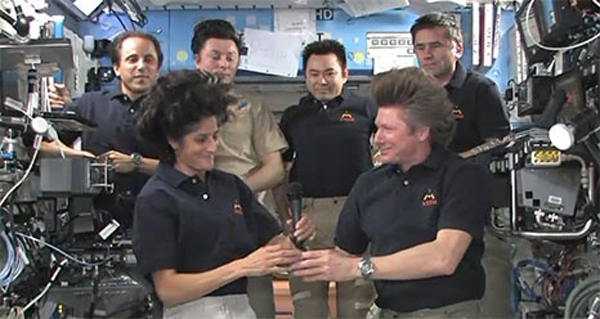 Astronaut Sunita Williams Takes ISS Command