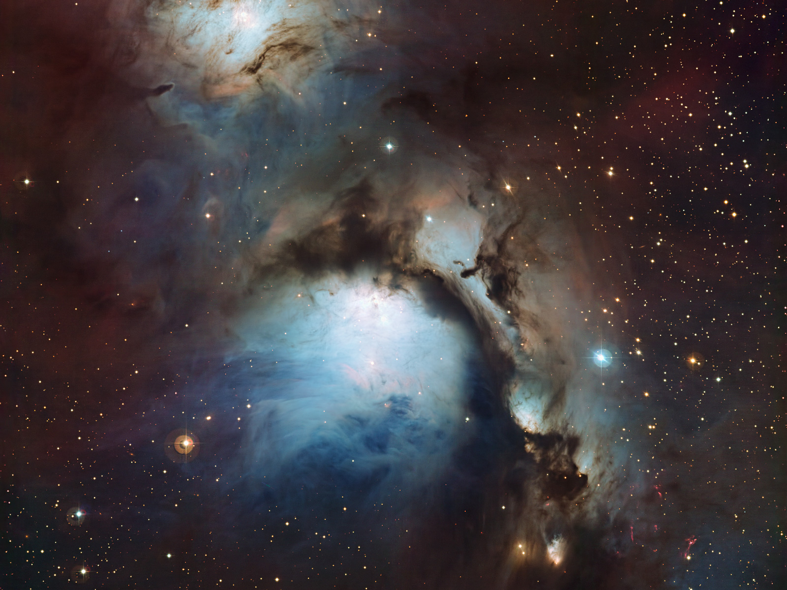 Messier 78: A Reflection Nebula in Orion